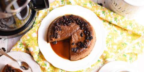 Flan de café, un postre mileniario