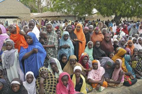 800.000 niños han sido obligados a huir de la violencia en Nigeria