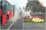 Llantas de un articulado vuelven a jugarle mala pasada a Transmilenio
