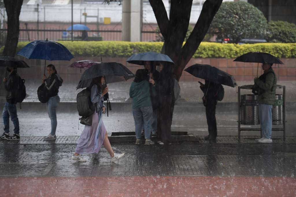 Lluvias en Bogotá