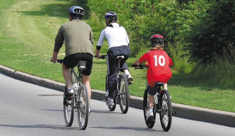 La ciclovía de Bogotá, con más de 120 km, es la más larga del mundo. / Archivo