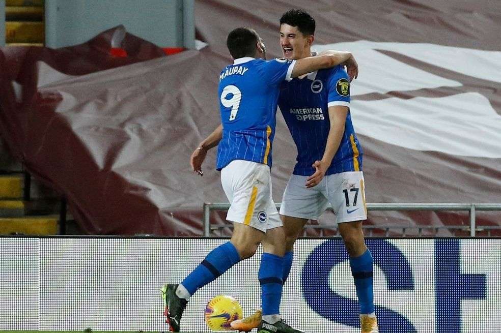 El colombiano anotó su primer gol esta temporada en la Premier League.