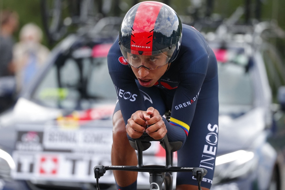 Egan Bernal en el Giro de Italia 2021