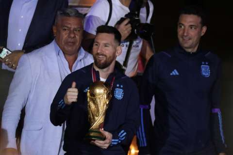 Messi rompe el récord de “me gusta” en Instagram con su celebración del Mundial