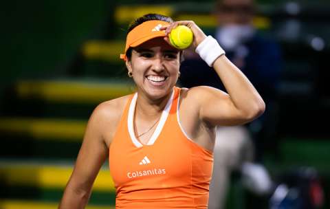 Camila Osorio tuvo impresionante partido en Indian Wells: ahora sigue Naomi Osaka
