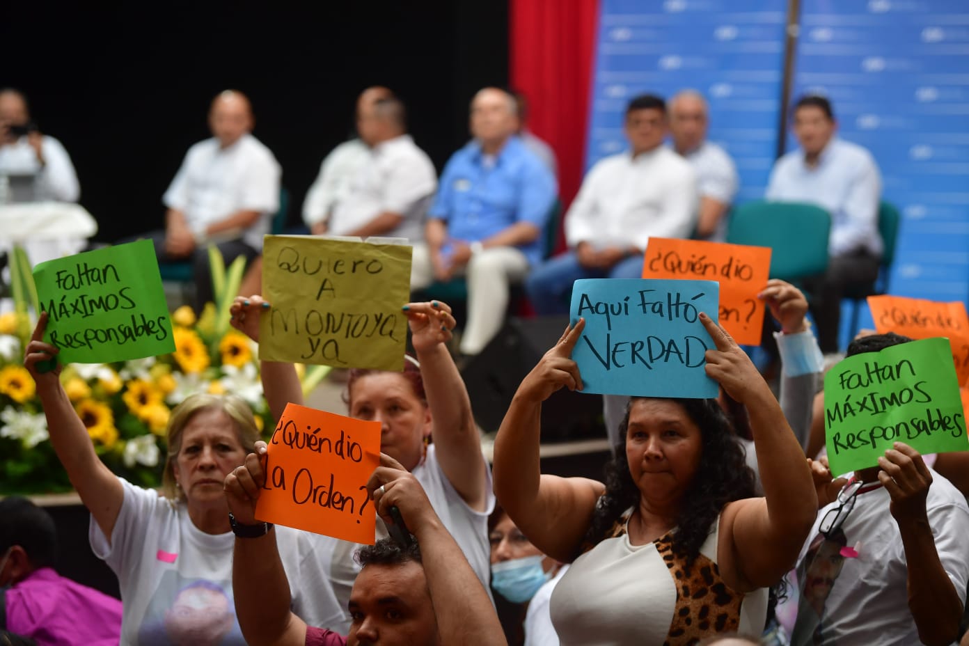 Víctimas de falsos positivos en la JEP.
