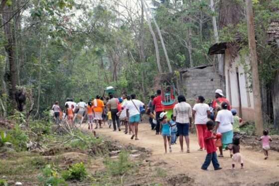 Desde agosto de 2011 no se registraba un desplazamiento de tal magnitud en la zona, cuando más de 1.300 personas se desplazaron de siete veredas en Tierralta, Córdoba. / Archivo El Espectador