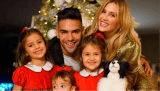 Emergencia en casa de Falcao llevó a su esposa e hijos a urgencias. ¿Qué pasó?
