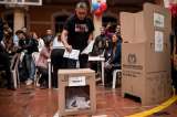 En Fotos: así votaron los tres candidatos favoritos a la Alcaldía de Bogotá