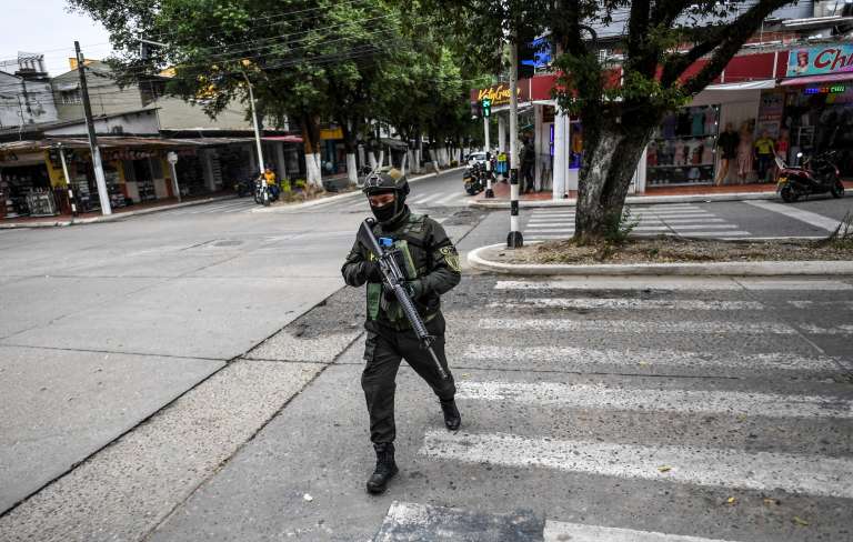 Militares en Saravena