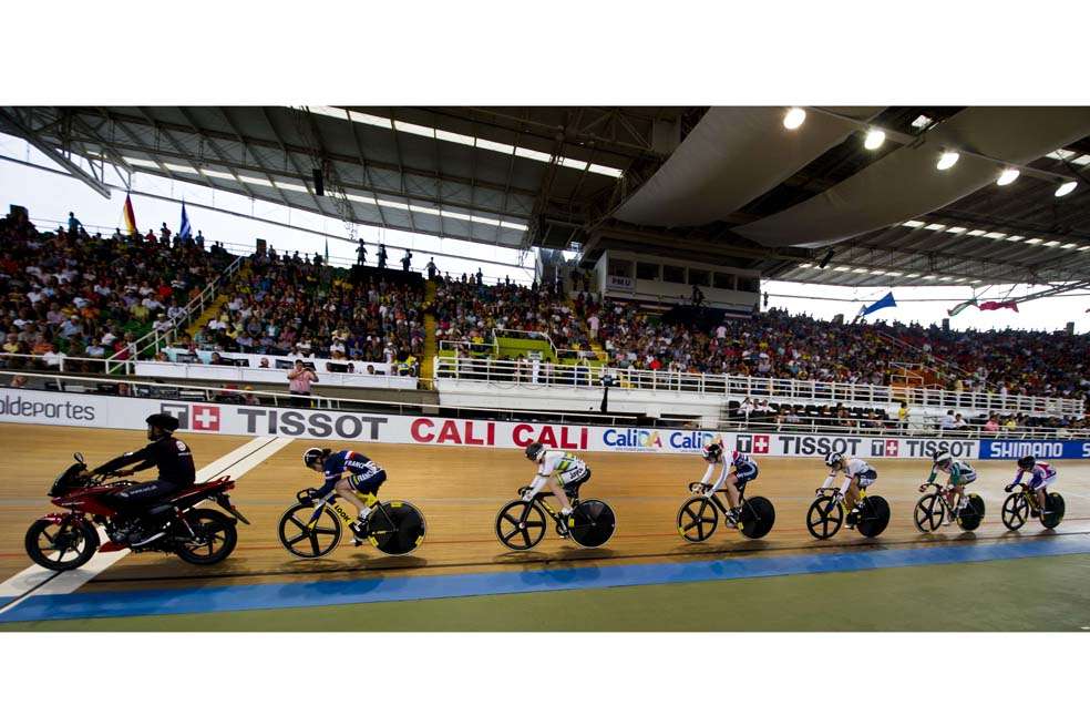 La Copa Mundo de Ciclismo de Pista en Cali comenzará hoy y terminará el domingo. / EFE