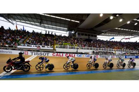 Cali recibe la Copa Mundo de Pista