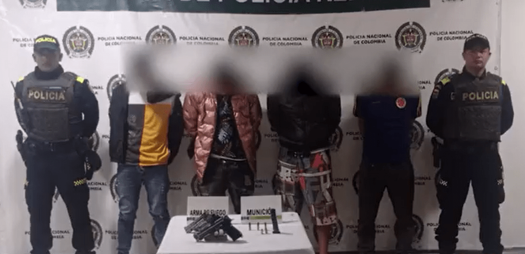 Capturan a extorsionistas que operaban en la localidad de Kennedy La Candelaria.