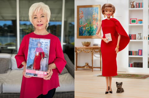 Barbie honra a Isabel Allende con nueva muñeca