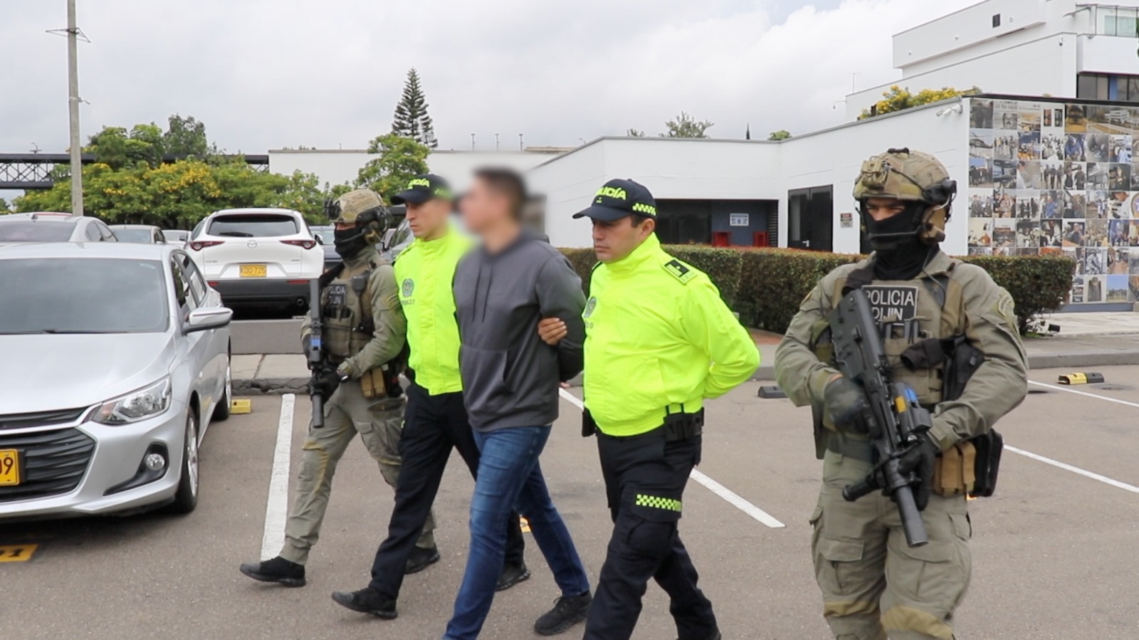 Captura de alias Alex, quien llegó a Colombia con el objetivo de esconderse.