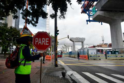 Av. Caracas en obras: qué rutas cambian por el cierre entre calles 76 y 80
