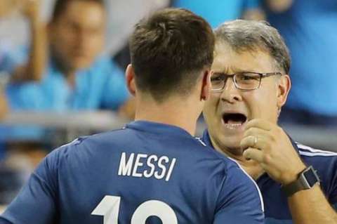 Martino dice que Messi "quizás llegue a los partidos ante Brasil y Colombia"