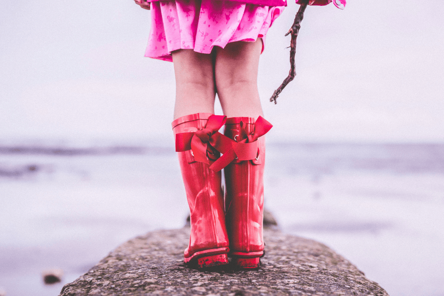 Botas rojas