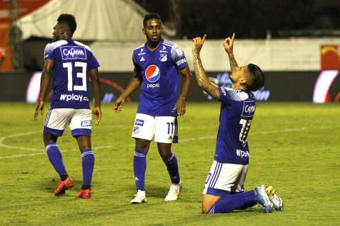 Por fin: Millonarios volvió a ganar en la liga colombiana