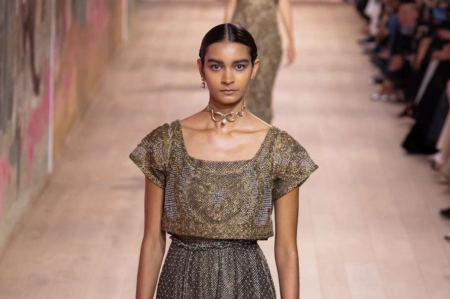 Maria Grazia Chiuri se inspiró en el arte clásico de Roma y Grecia.