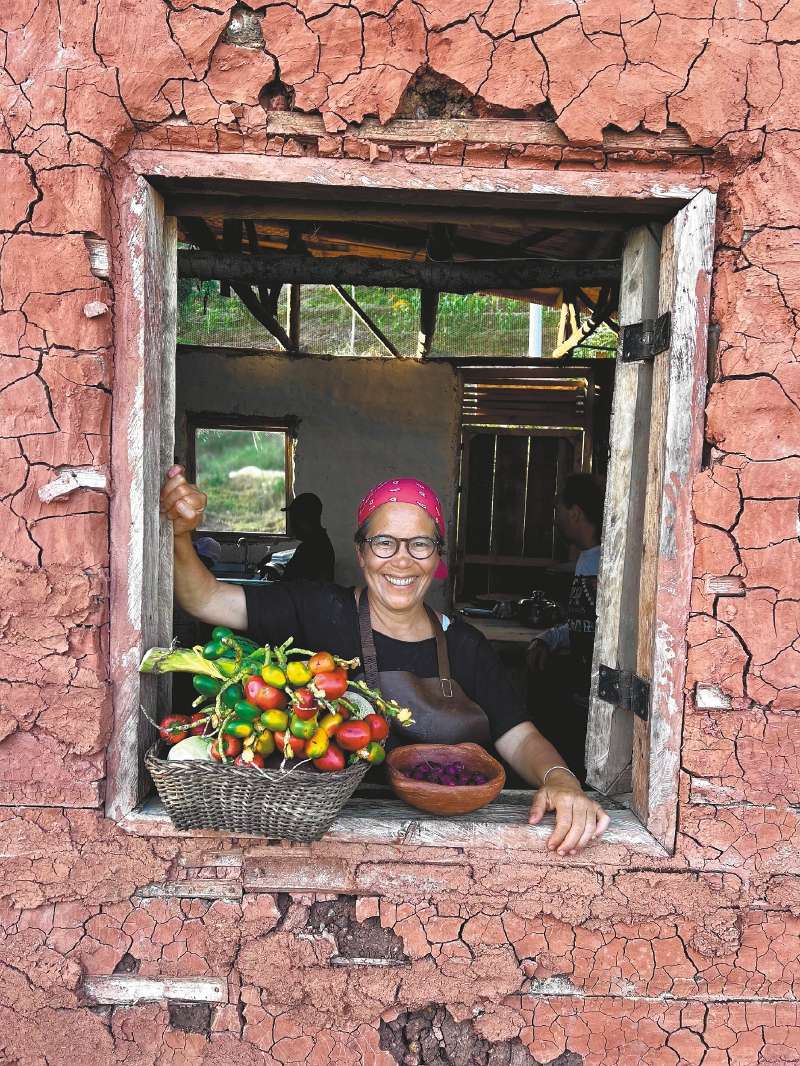 Luisa Acosta participó en el primer Encuentro de Cocinas Ancestrales en Tuta, Boyacá. / Cortesía