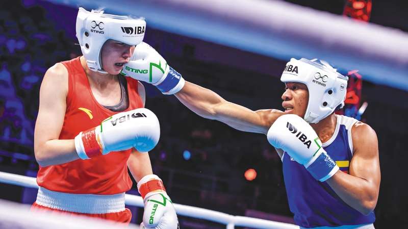 Angie Paola Valdés, referente del boxeo colombiano.