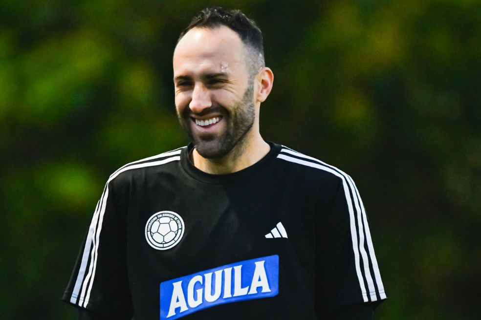 David Ospina en la concentración de la selección de Colombia en Estados Unidos.