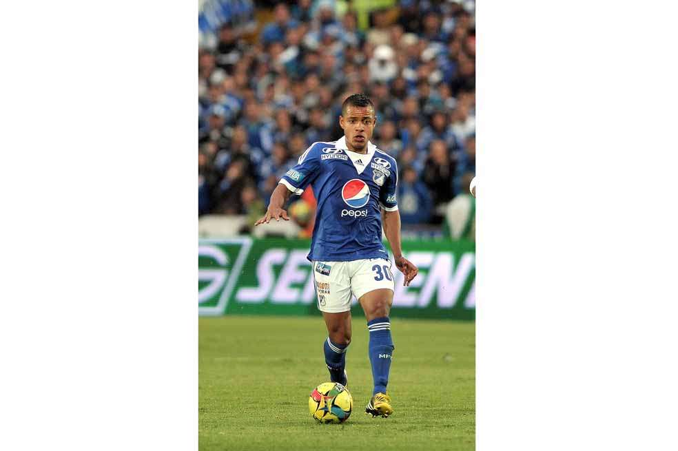 Yhonny Ramírez, volante antioqueño de Millonarios. / Gustavo Torrijos