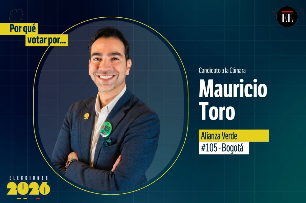 Mauricio Toro, candidato a la Cámara.
