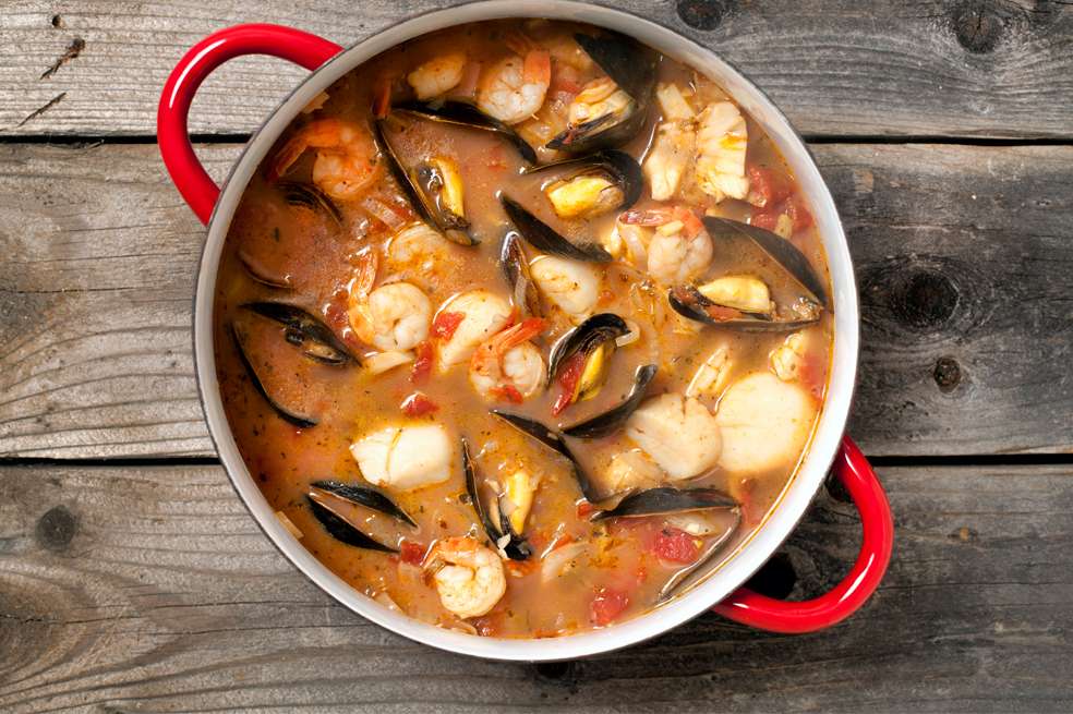 Cazuela de mariscos, una receta para sorprender a tu familia