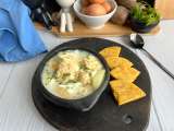 Caldo de huevo y papa fácil y económico para el desayuno