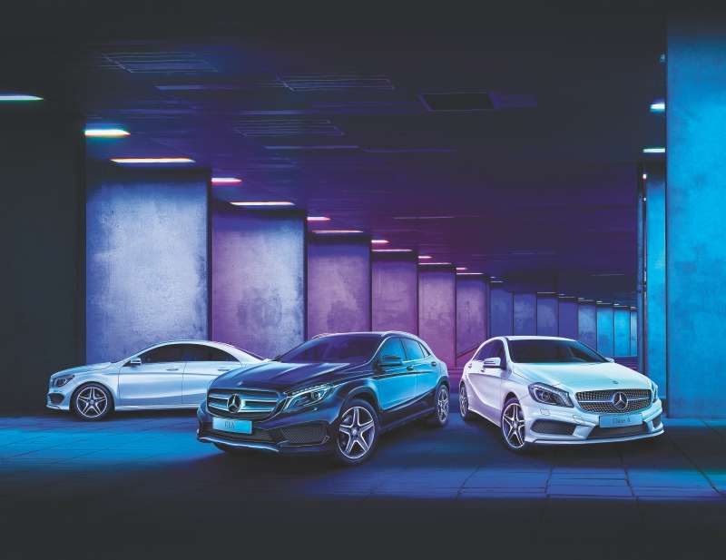 Para acercarse a sus clientes, Mercedes-Benz realizó una autogira por ocho ciudades del país, que terminará mañana en Ibagué. / Fotos: CortesíaMercedes-Benz