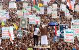 Manifestaciones en Yemen tras bombardeos de EE. UU.