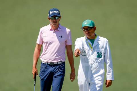 Nicolás Echavarría cerró su primera participación en el Masters de Augusta