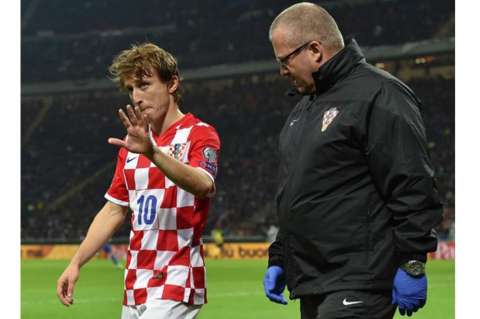 El Madrid, sin Modric