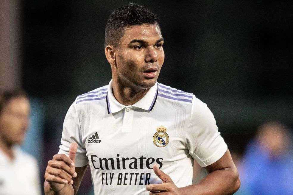 Casemiro vistió los colores de Real Madrid entre 2013 y 2022.
