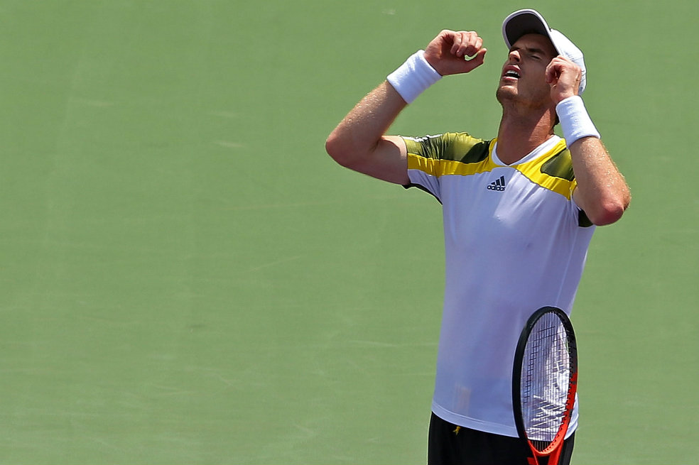 Andy Murray celebra su segunda victoria en Miami. / AFP