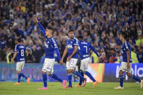 Reviva en fotos la victoria clave de Millonarios contra América en El Campín