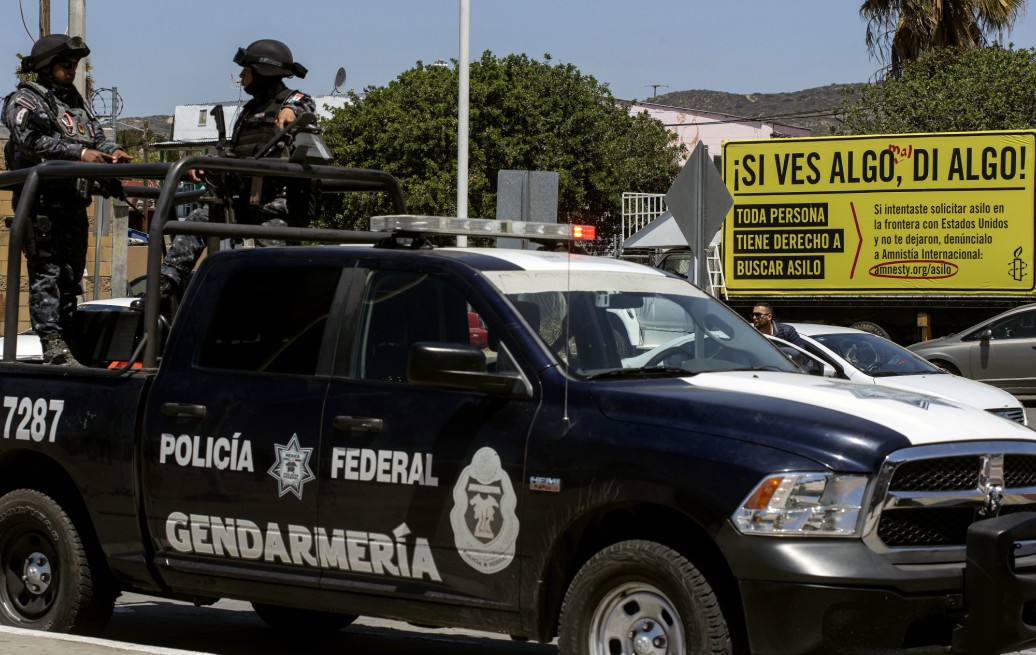 Imagen de referencia de la policía mexicana.
