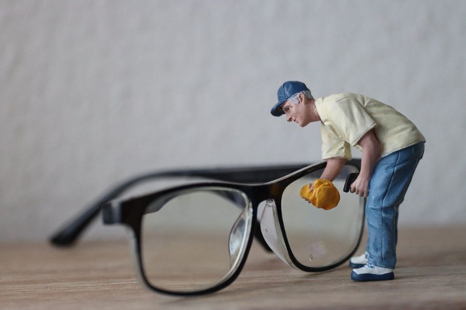 Gafas limpias