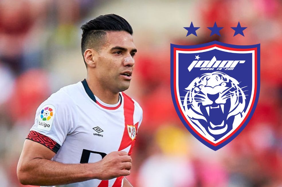 Falcao García, actual jugador de Rayo Vallecano, podría llegar al Johor Darul Takzim de Malasia.