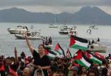La flotilla que lleva ayuda a Gaza, bajo alerta por ataques de drones israelíes