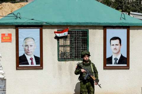 Esto hizo Al Asad después de los bombardeos