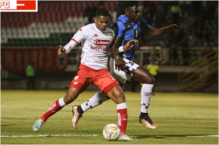 Santa Fe empató en Tunja y sigue entre los punteros de la Liga BetPlay