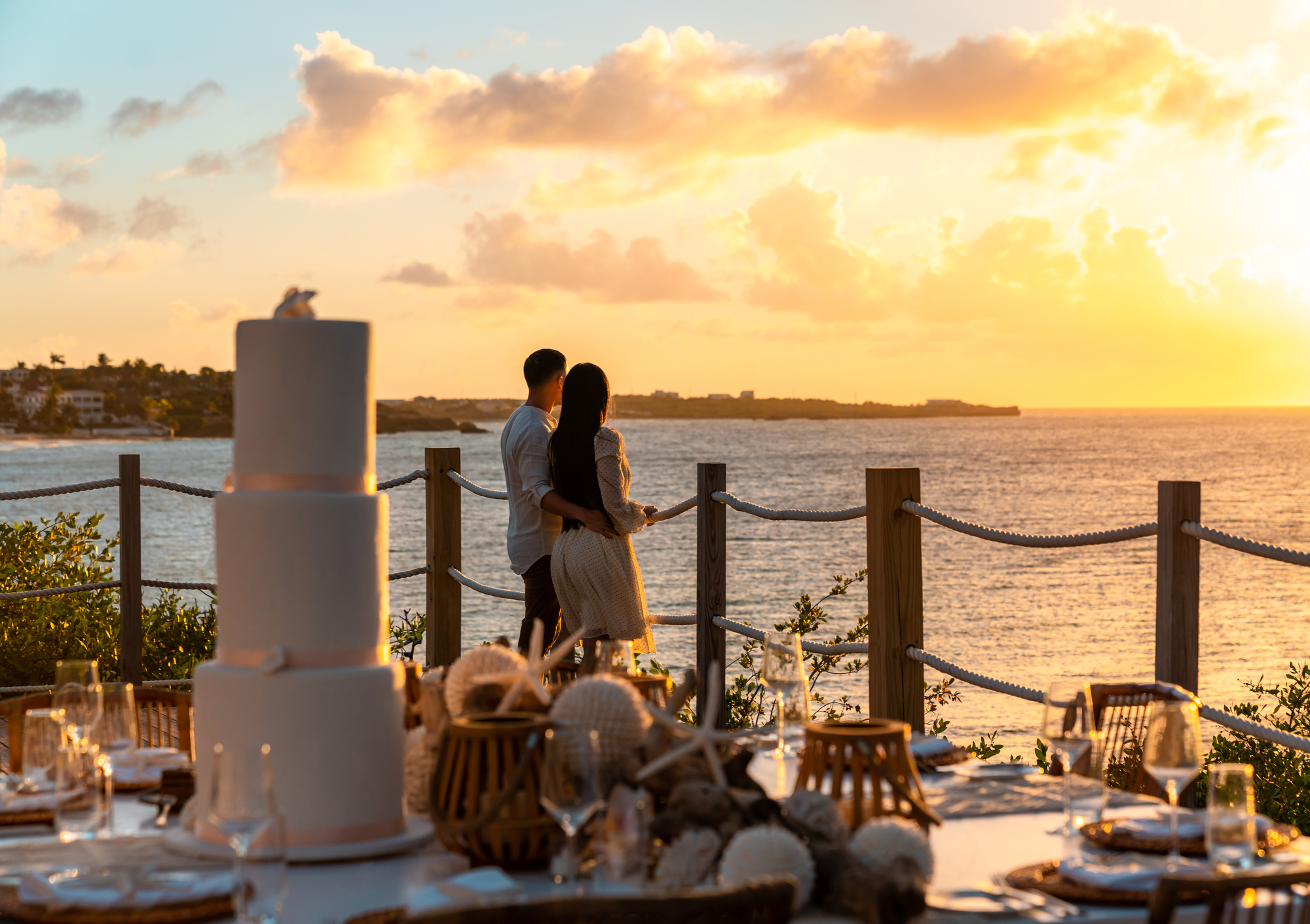 Anguilla tiene el escenario perfecto para una boda de ensueño.
