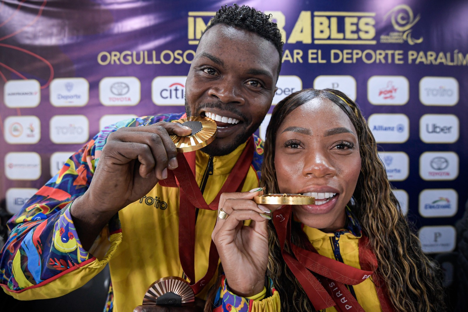 Entre José Gregorio Lemos y Karen Palomeque le dieron a Colombia cinco medallas (tres oros y dos bronces) en París 2024.