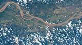 Así se ve el río Amazonas desde el espacio, en fotos publicadas por la NASA