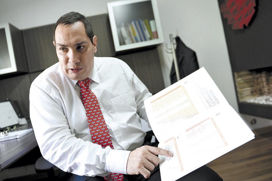 El director de la firma investigadora Cifras y Conceptos, César Caballero, fue director del DANE. / David Campuzano - El Espectador