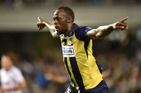 Usain Bolt puso punto final a su carrera como futbolista