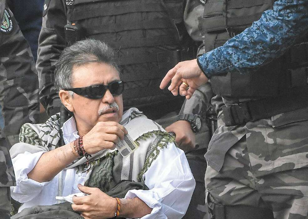 Jesús Santrich abandonó su esquema de protección de la Unidad Nacional de Protección el pasado 30 de junio, desde entonces se desconoce su paradero. / AFP